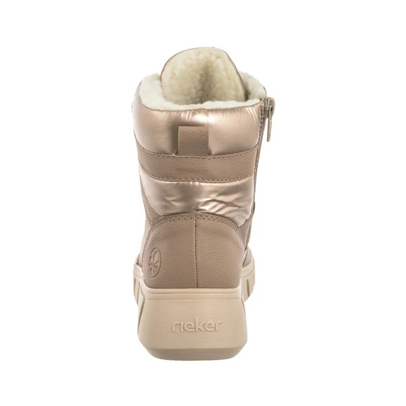 Rieker Beżowe Y3504-20 Beige (RI206-a) saapad