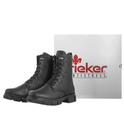 Rieker Czarne Y7108-00 Black (RI213-a) kingad