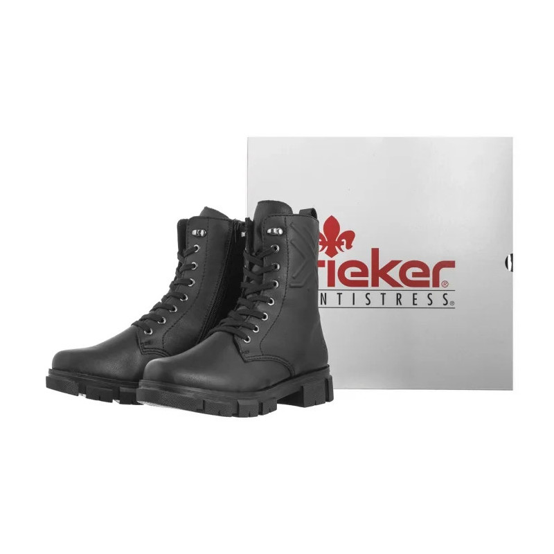 Rieker Czarne Y7108-00 Black (RI213-a) kingad