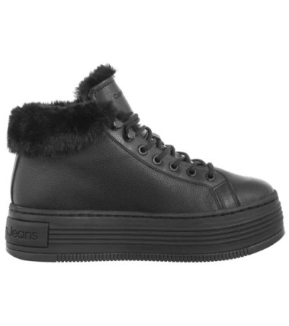 Calvin Klein Bold Platf Low Laceup Mg Lth Triple Black YW0YW01590 0GJ (CK593-a) kingad