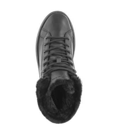 Calvin Klein Bold Platf Low Laceup Mg Lth Triple Black YW0YW01590 0GJ (CK593-a) kingad