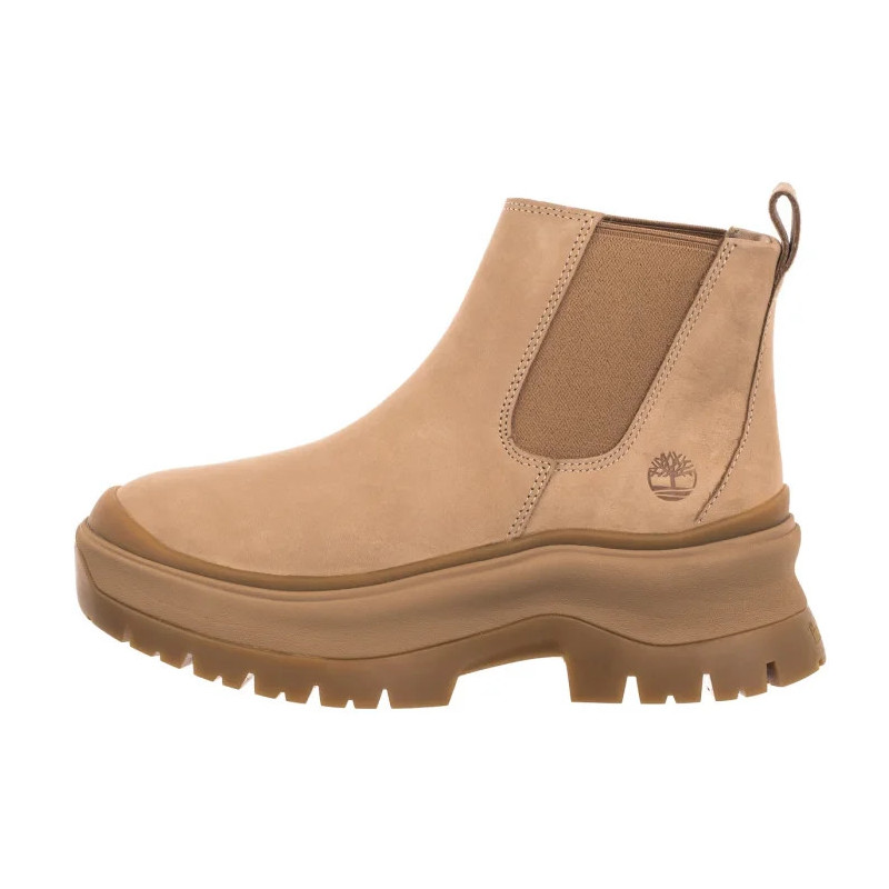 Timberland Roxie Lane Mid Chelsea Boot Light Beige Nubuck 0A28XM EN7 (TI135-a) kingad