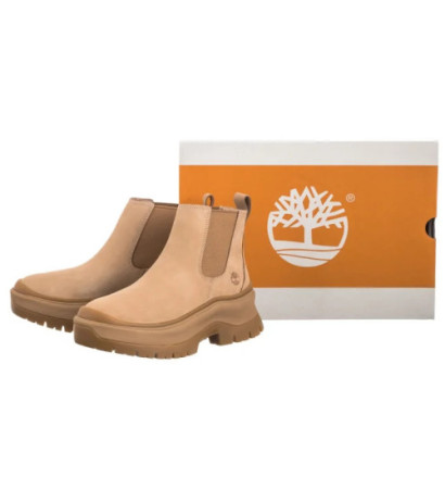 Timberland Roxie Lane Mid Chelsea Boot Light Beige Nubuck 0A28XM EN7 (TI135-a) kingad