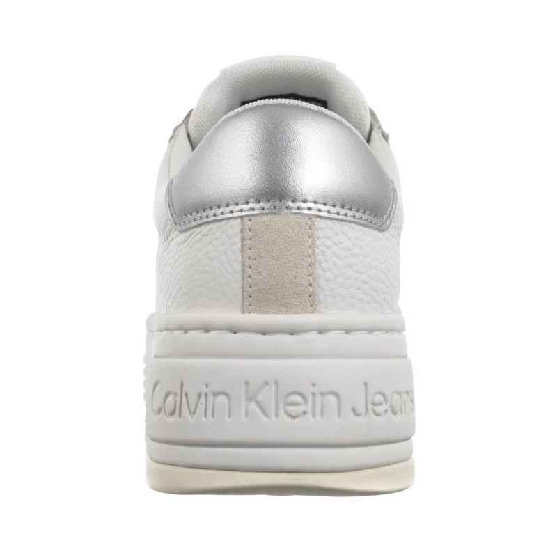 Calvin Klein Bold Flatf Low Mix Ohb Bright White/Creamy White/Silver YW0YW01632 0LC (CK602-a) kingad