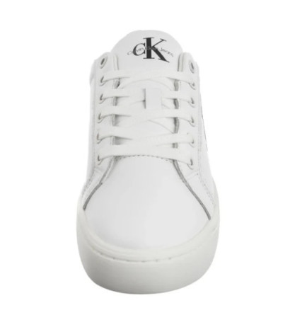 Calvin Klein Classic Cupsole Laceup Bright White/Black YW0YW01269 YBR (CK608-a) kingad