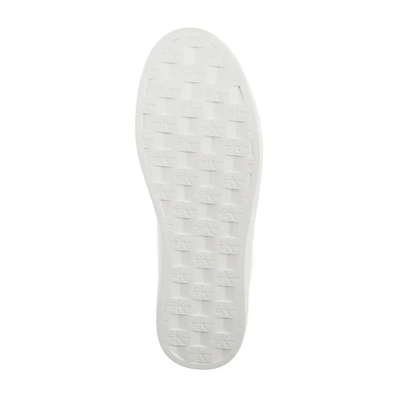 Calvin Klein Classic Cupsole Laceup Bright White/Black YW0YW01269 YBR (CK608-a) kingad