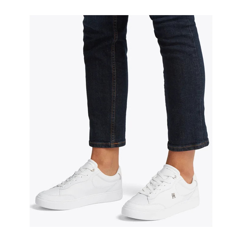 Tommy Hilfiger Essential Chic Court Sneaker White FW0FW08322 YBS (TH1250-b) spordijalatsid