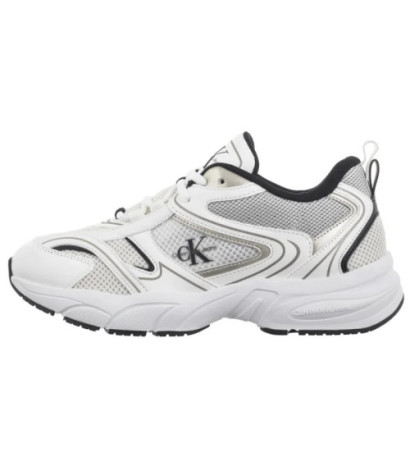 Calvin Klein Retro Tennis Mesh Ml Bright White/Black YW0YW01807 01W (CK610-a) spordijalatsid