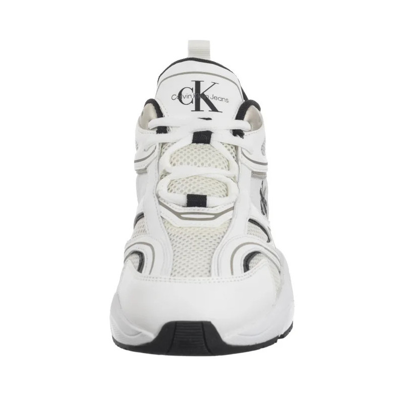 Calvin Klein Retro Tennis Mesh Ml Bright White/Black YW0YW01807 01W (CK610-a) spordijalatsid