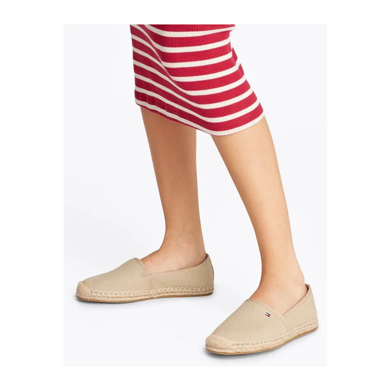 Tommy Hilfiger Flag Canvas Espadrille Horseradish FW0FW08541 ACC (TH1264-a) kingad