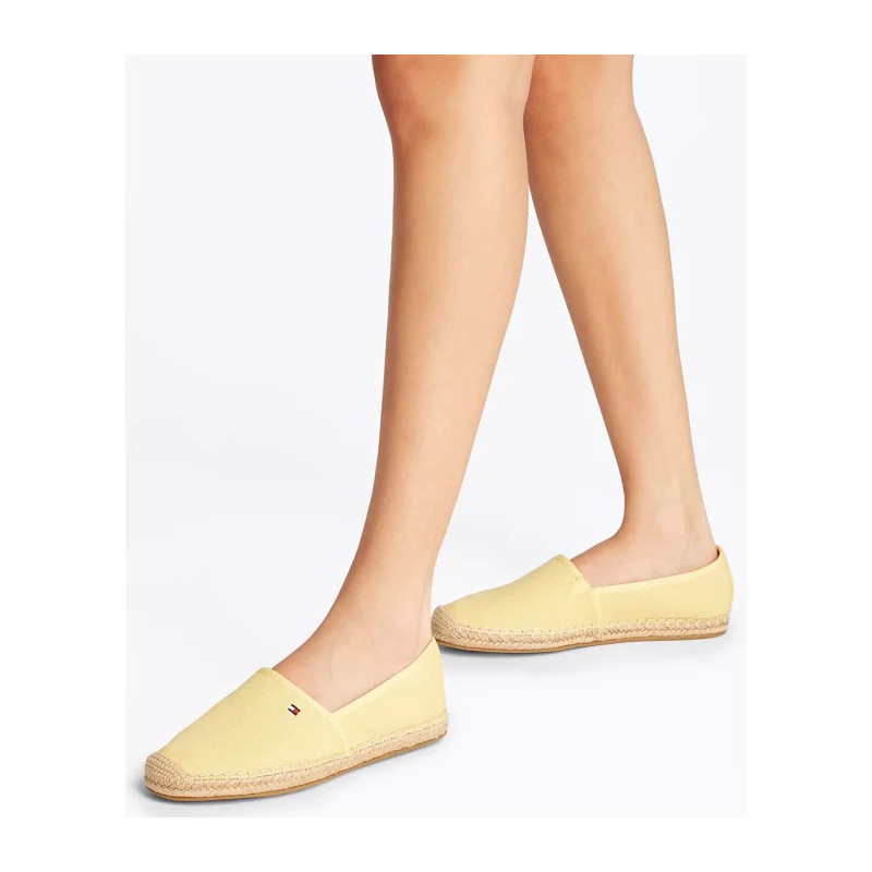 Tommy Hilfiger Flag Canvas Espadrille Meringue FW0FW08541 ZQM (TH1264-c) kingad