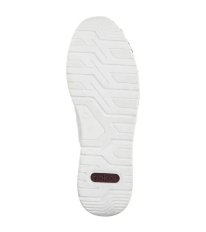 Rieker Białe N5127-80 White (RI227-a) kingad