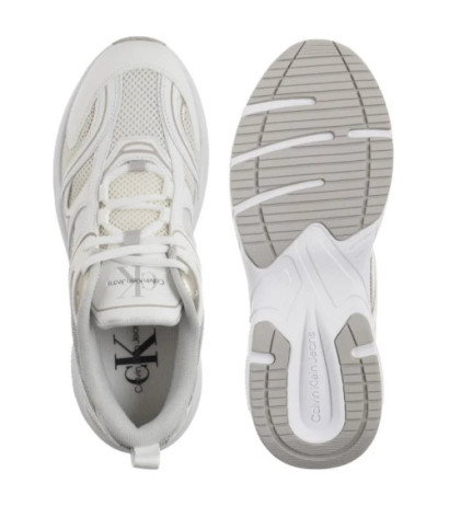 Calvin Klein Retro Tennis Mesh Ml Bright White/Silver YW0YW01807 0LI (CK610-b) spordijalatsid