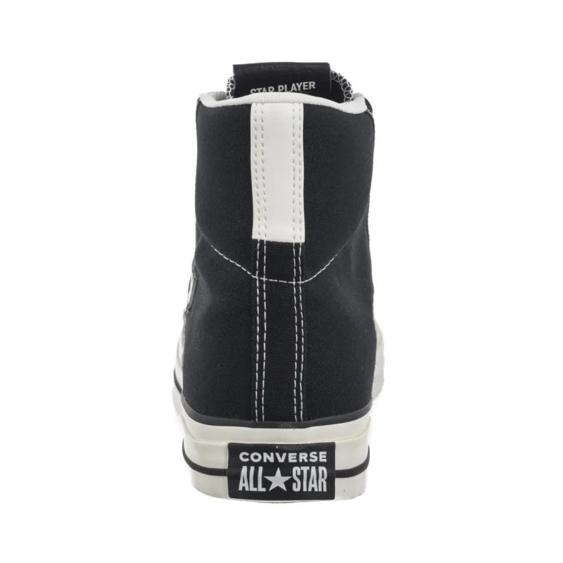 Converse Star Player 76 Hi Black/Vintage White A10516C (CO742-a) kingad