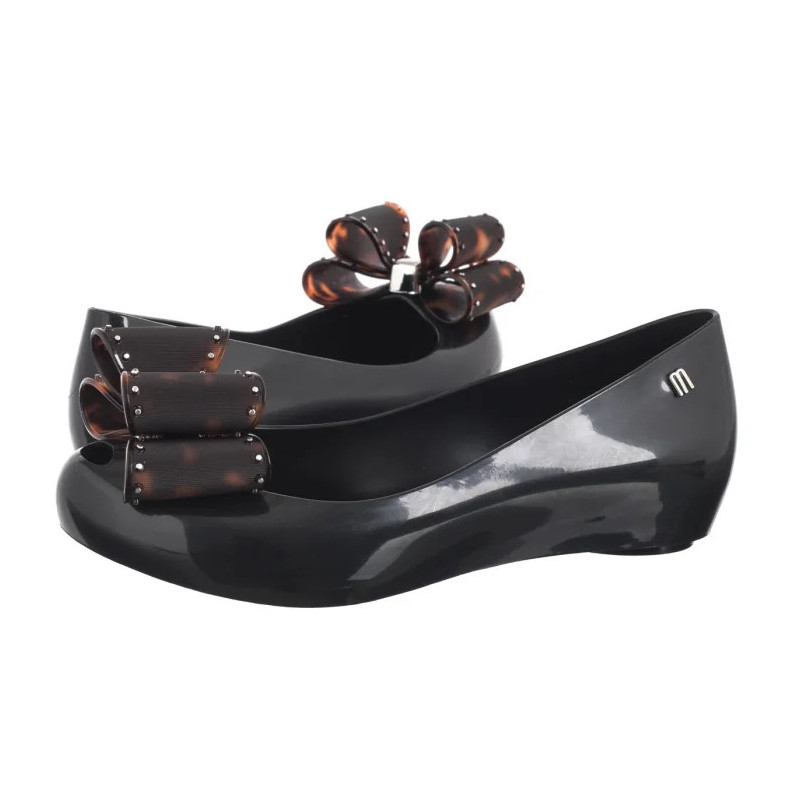 Melissa Ultragirl Classic Bow 35965/BC917 Black/Tortoiseshell  (ML330-a) baleriinid