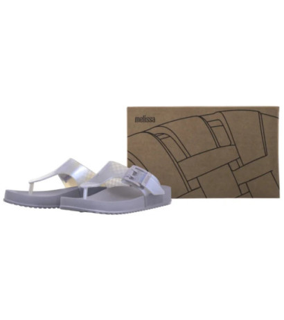 Melissa Cozy Flip Flop AD 35933/BC915 Grey/Pearl Blue (ML331-a) kingad