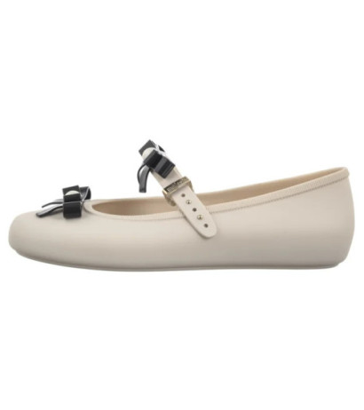 Melissa Soft Ballerina Bow AD 35971/BE620 Beige/Black (ML339-a) baleriinid