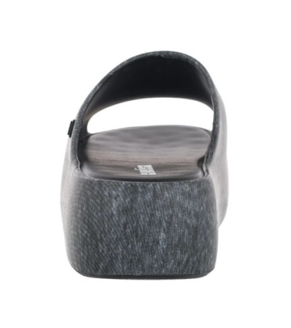 Melissa Free Platform Slide Denim AD 36149/BG691 Black Jeans (ML345-a) kingad