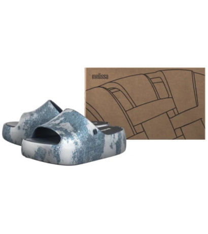 Melissa Free Platform Slide Denim AD 36149/BG684 Jeans Blue (ML345-b) kingad