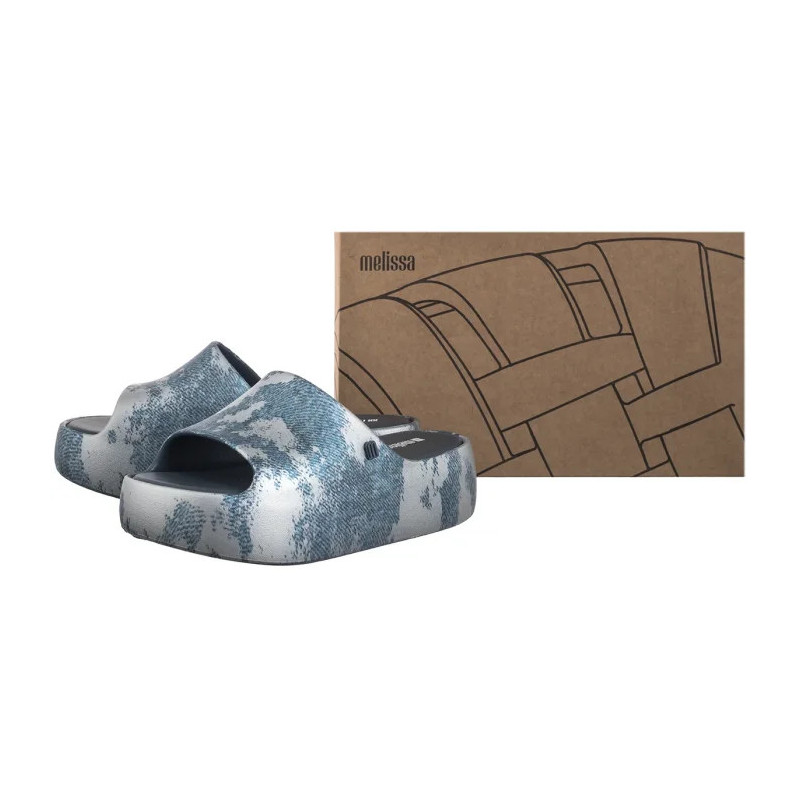 Melissa Free Platform Slide Denim AD 36149/BG684 Jeans Blue (ML345-b) kingad