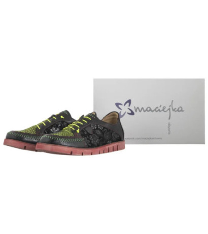 Maciejka Czarne Kwiaty 06784-20/00-1 (MA1310-a) kingad