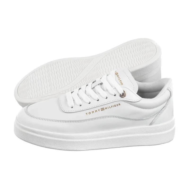 Tommy Hilfiger Modern Court Sneaker Lthr White FW0FW08800 YBS (TH1279-a) spordijalatsid