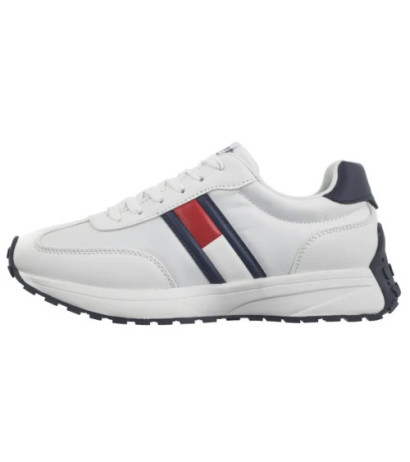 Tommy Hilfiger Flag Low Cut Lace-Up Sneaker White/Blue T3X9-33877-1695X336 (TH1287-a) spordijalatsid