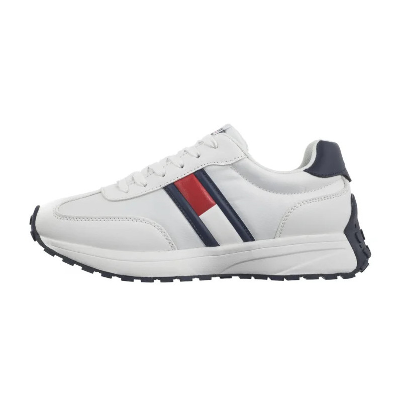 Tommy Hilfiger Flag Low Cut Lace-Up Sneaker White/Blue T3X9-33877-1695X336 (TH1287-a) spordijalatsid