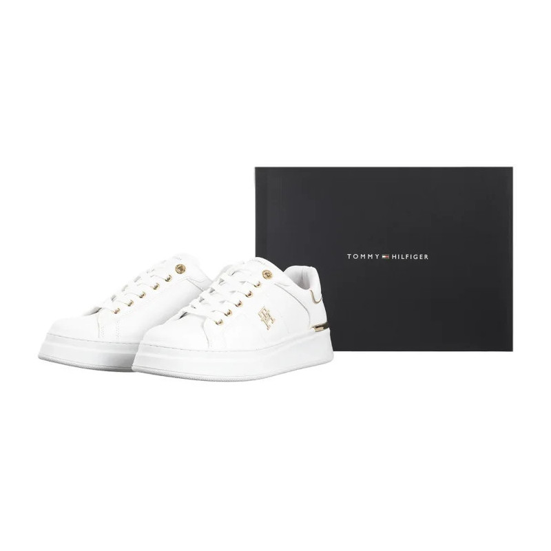 Tommy Hilfiger Low Cut Lace-Up Sneaker White T3A9-33749-1355100 (TH1304-a) spordijalatsid