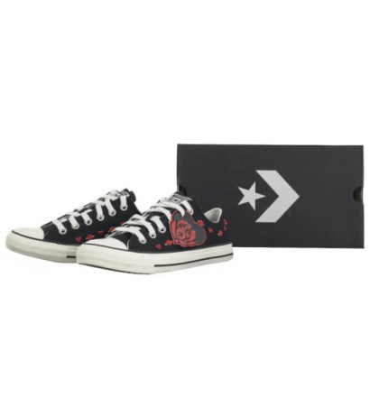 Converse CTAS Ox Black/Red/Egret A13651C (CO748-a) kingad