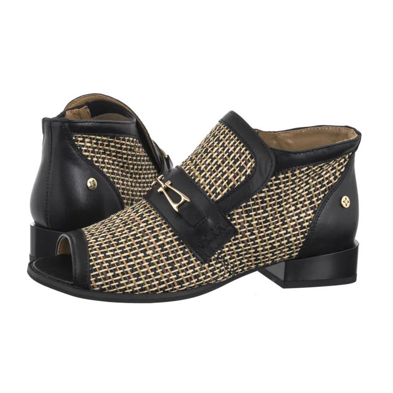 Maciejka Czarne+Beż 06934-39/00-1  (MA1312-b) kingad