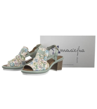 Maciejka Zielone Kwiatki 06830-09/00-1 (MA1316-b) kingad