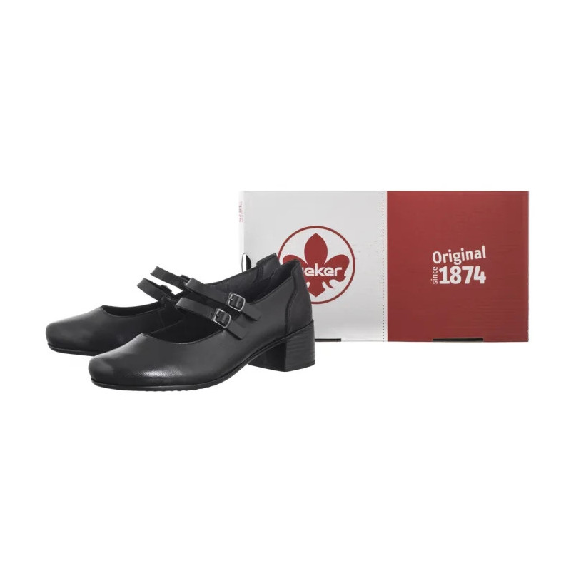 Rieker Czarne 41651-00 Black (RI237-a) kingad