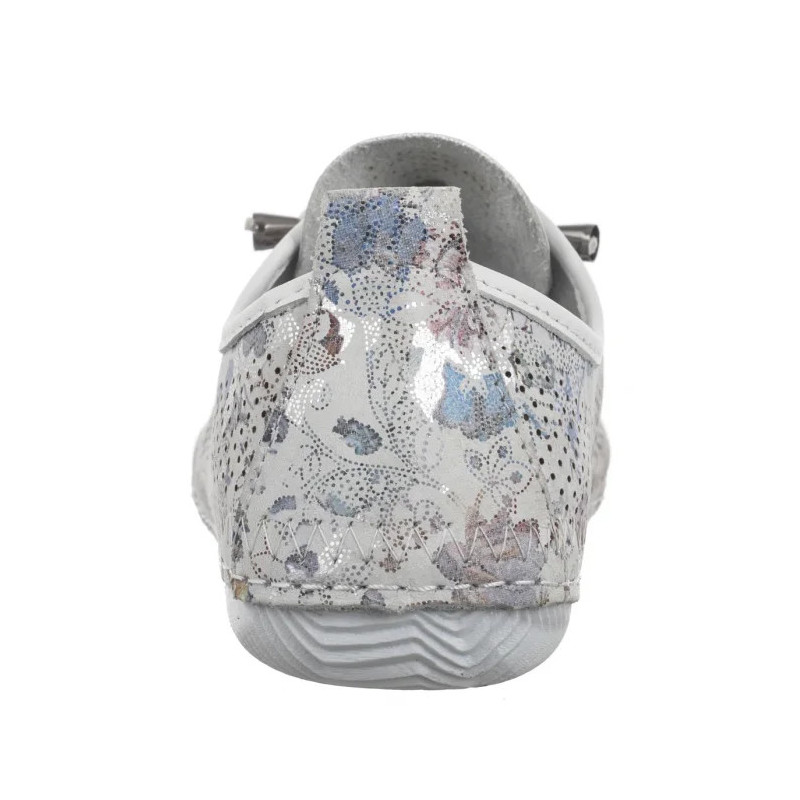 Artiker Białe Ażurowe w Kwiatki 56C2688 (AR147-a) kingad