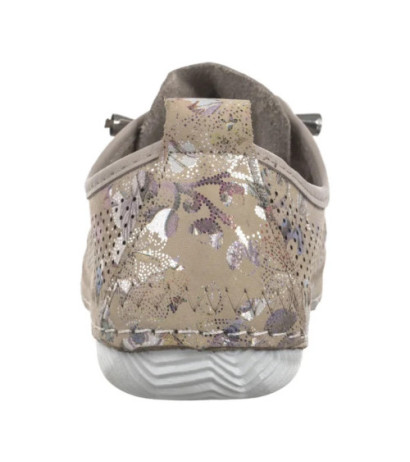 Artiker Beżowe Ażurowe w Kwiatki 56C2689 (AR147-b) kingad