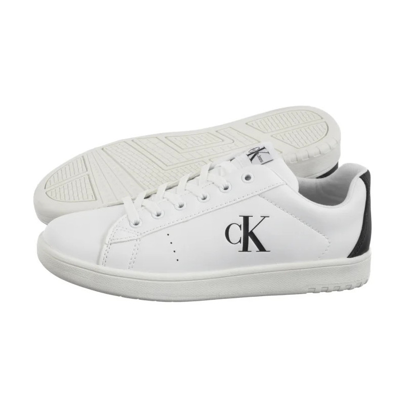 Calvin Klein Low Cut Lace-Up Sneaker White/Black V3X9-82082-1355X 002 (CK637-a) spordijalatsid