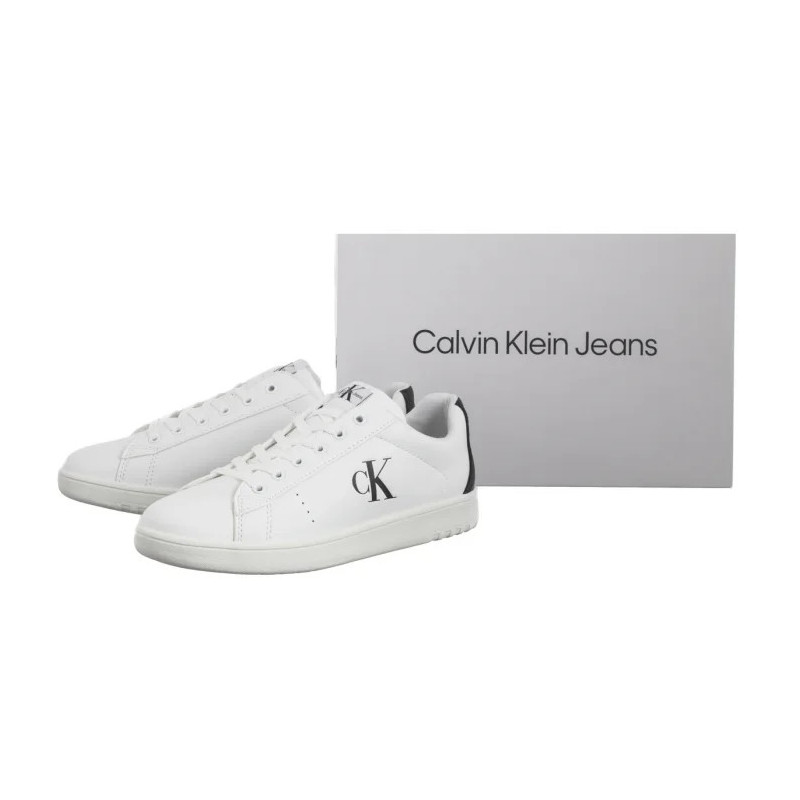 Calvin Klein Low Cut Lace-Up Sneaker White/Black V3X9-82082-1355X 002 (CK637-a) spordijalatsid