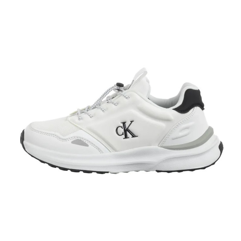 Calvin Klein Low Cut Lace-Up Sneaker White/Black V3X9-83010-1464X 002 (CK639-a) spordijalatsid