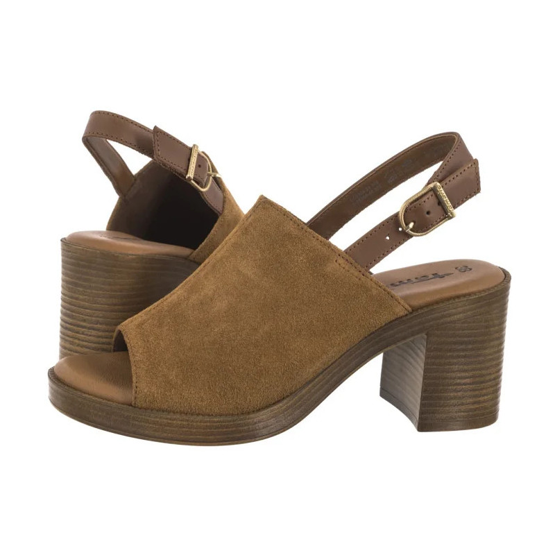 Tamaris Brązowe 1-28304-44 305 Cognac (TM524-a) kingad