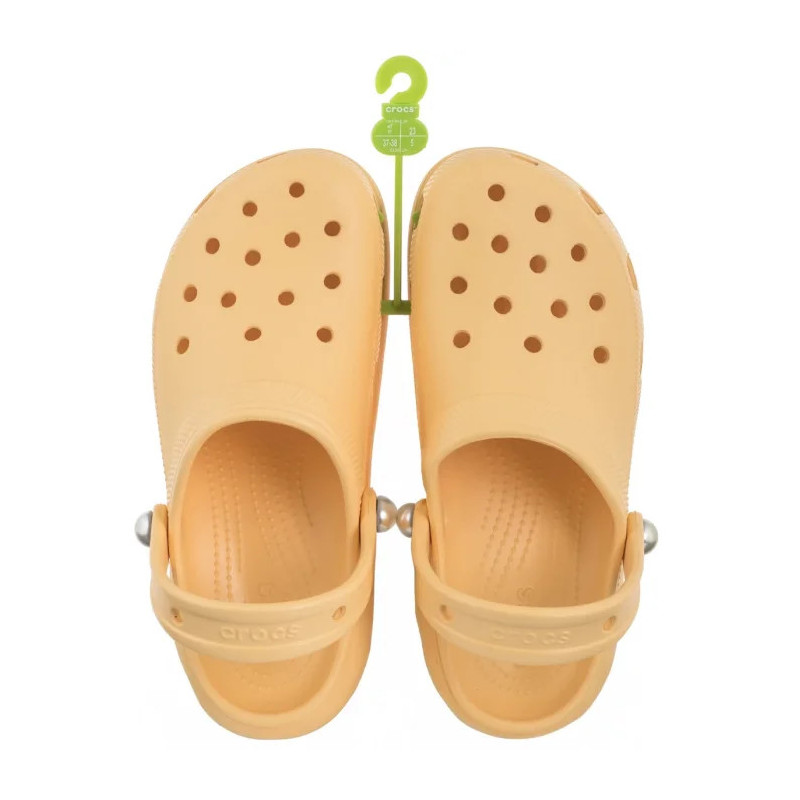 Crocs Classic Platform Pearl Clog Golden Hour 211231-78Z (CR355-a) kingad