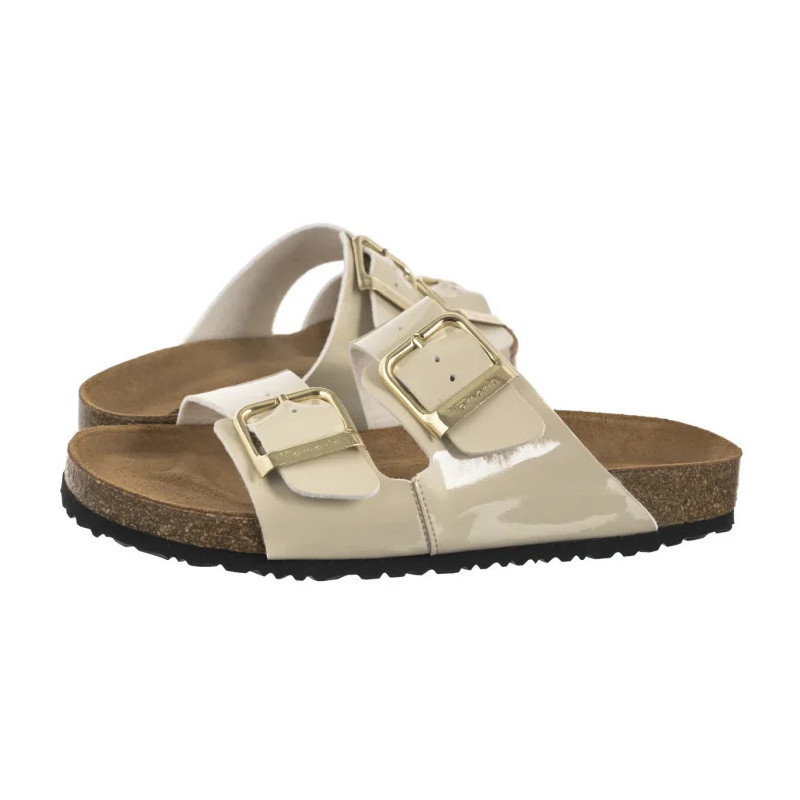 Tamaris Beżowe 1-27503-42 253 Nude Patent (TM525-a) Naiste kingad/klappide klapid