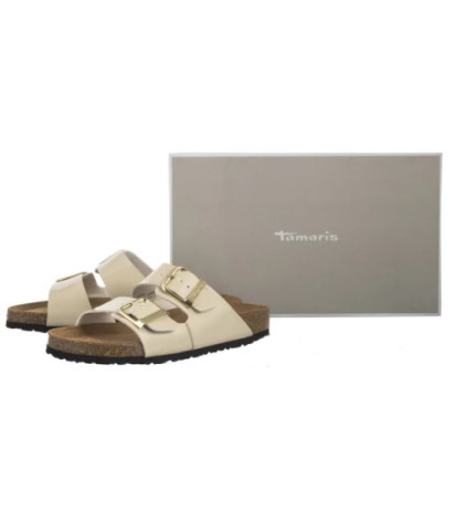 Tamaris Beżowe 1-27503-42 253 Nude Patent (TM525-a) Naiste kingad/klappide klapid