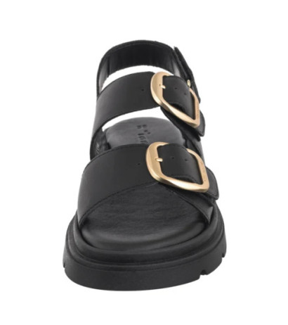 Tamaris Czarne 1-28233-44 003 Black Leather (TM526-a) kingad