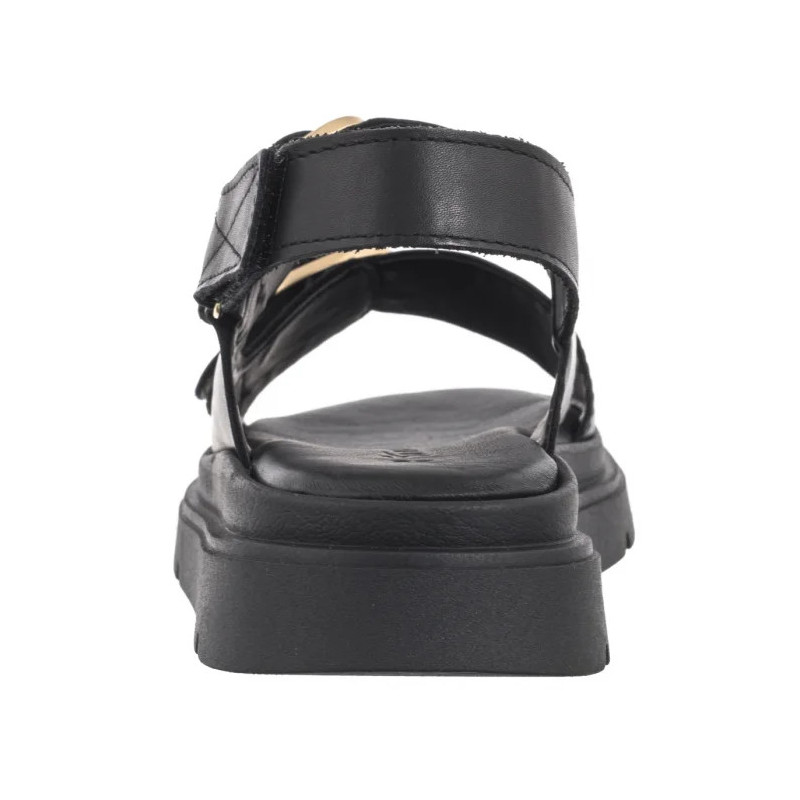 Tamaris Czarne 1-28233-44 003 Black Leather (TM526-a) kingad