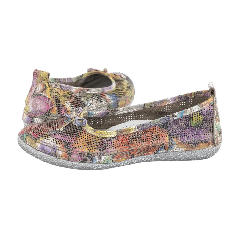 Artiker Pomarańczowe w Kwiaty 55C2751 (AR150-a) baleriinid