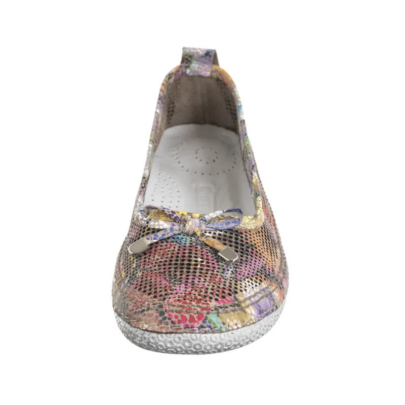 Artiker Pomarańczowe w Kwiaty 55C2751 (AR150-a) baleriinid