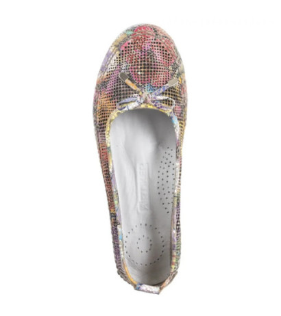 Artiker Pomarańczowe w Kwiaty 55C2751 (AR150-a) baleriinid