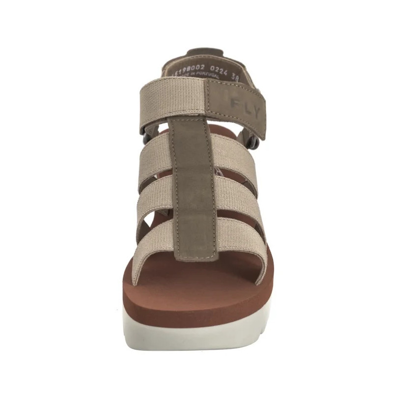 FLY London Yoji Cupi/Elas Milti/Beig/Bric P145198002 (FL420-a) kingad