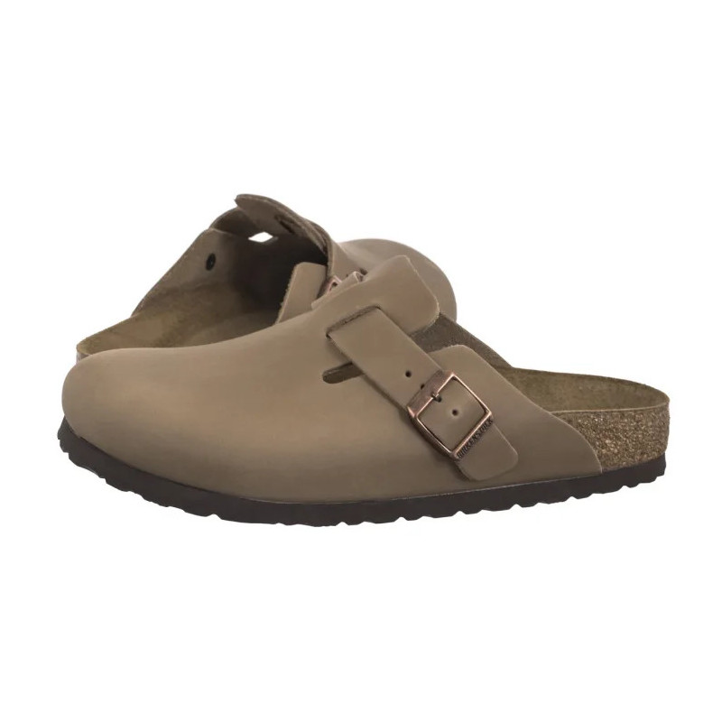Birkenstock Boston BS  Soft Footbed Tabacco Brown 1019484 (BK288-a) Naiste kingad/klappide klapid