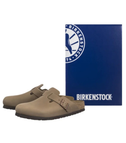 Birkenstock Boston BS  Soft Footbed Tabacco Brown 1019484 (BK288-a) Naiste kingad/klappide klapid